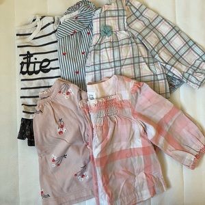 Gap baby tops 6-12m